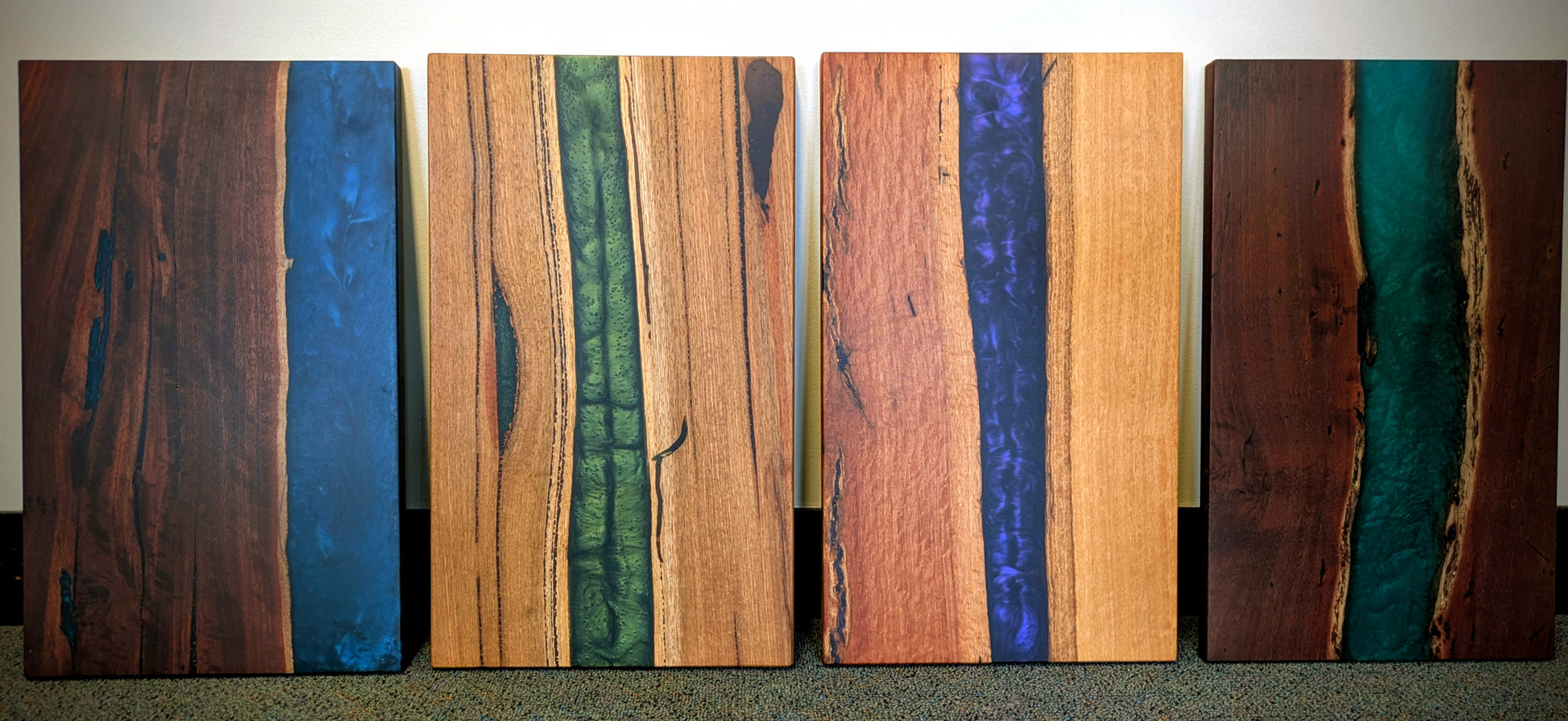 Timber Resin Grazing Board - Jarrah #1