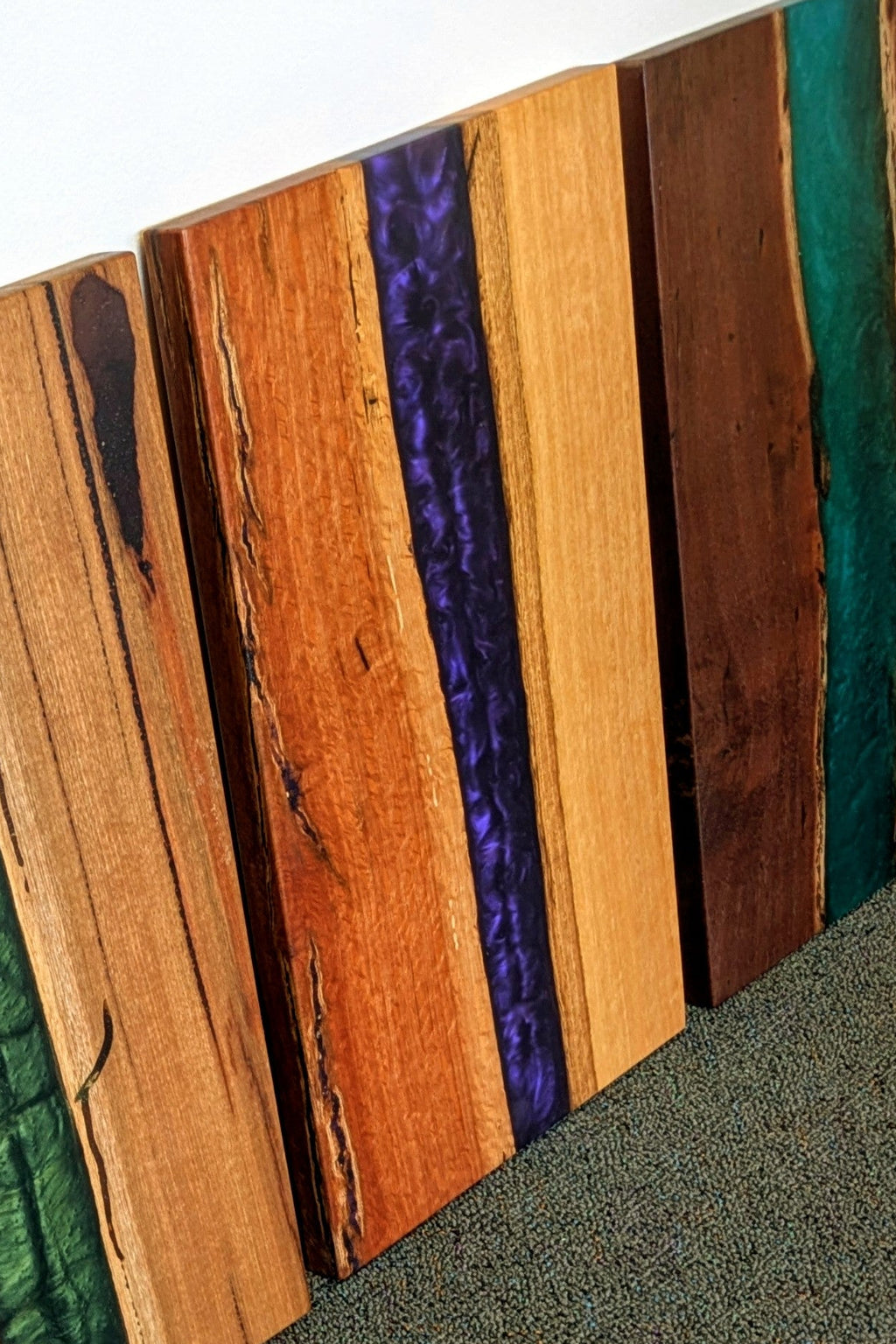 Timber Resin Grazing Board - Jarrah #1