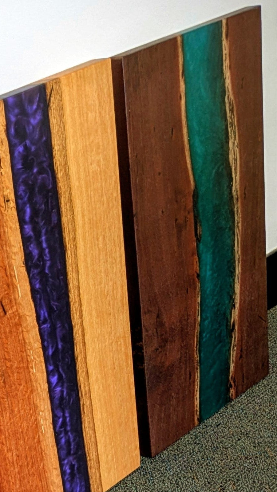 Timber Resin Grazing Board - Jarrah #2