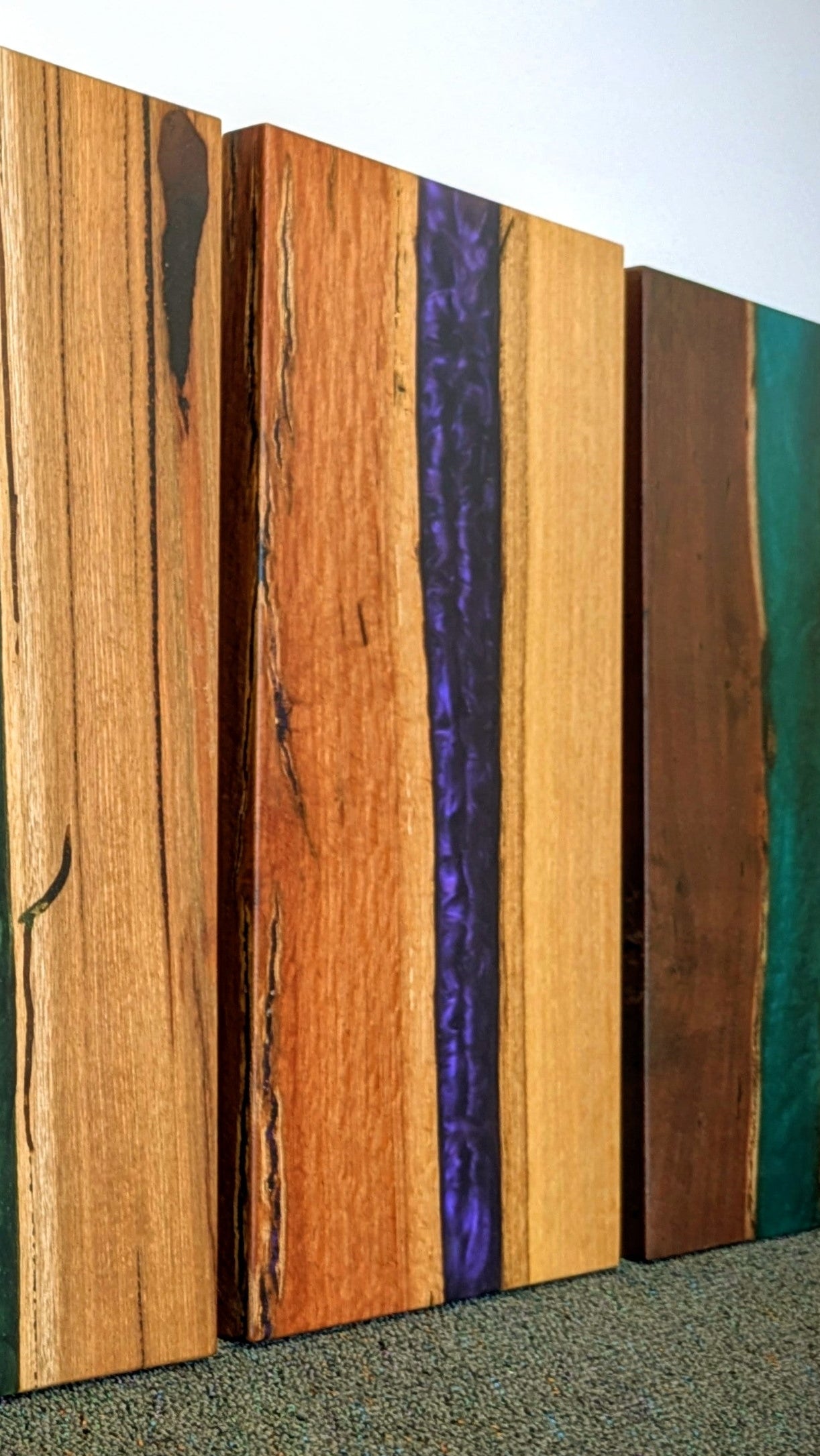 Timber Resin Grazing Board - Jarrah #1