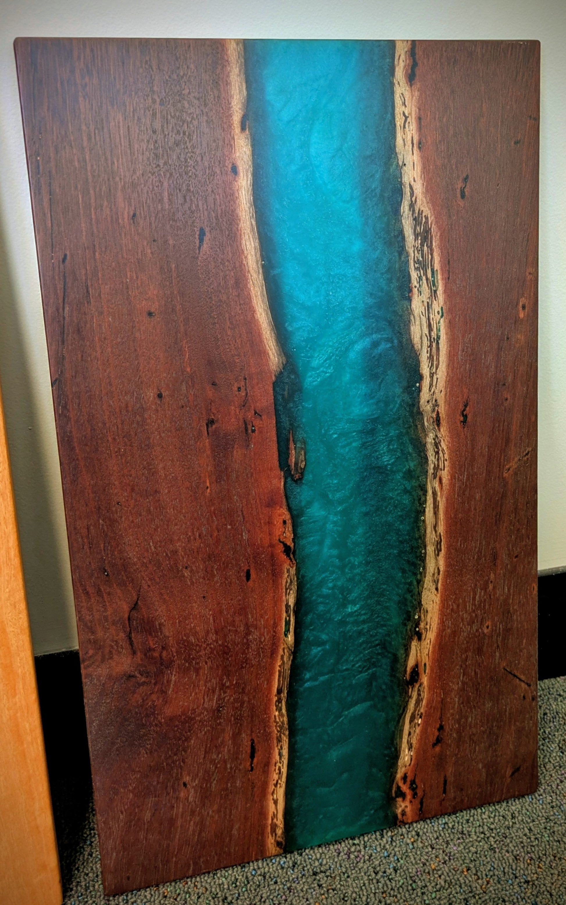 Timber Resin Grazing Board - Jarrah #2