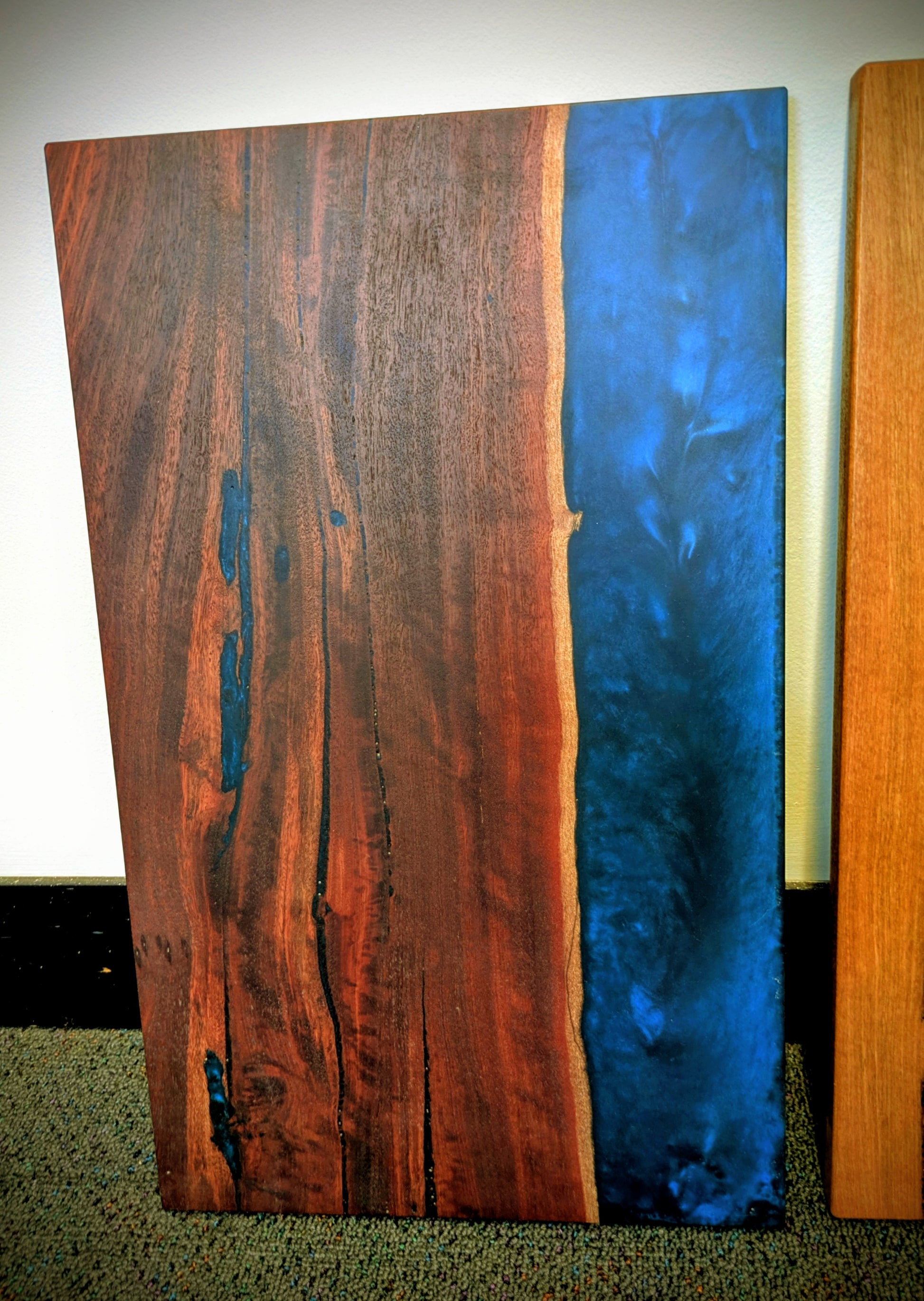 Timber Resin Grazing Board - Jarrah #1