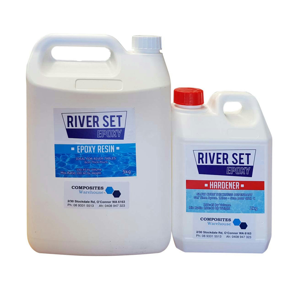 River Set Resin & Hardener - Clear